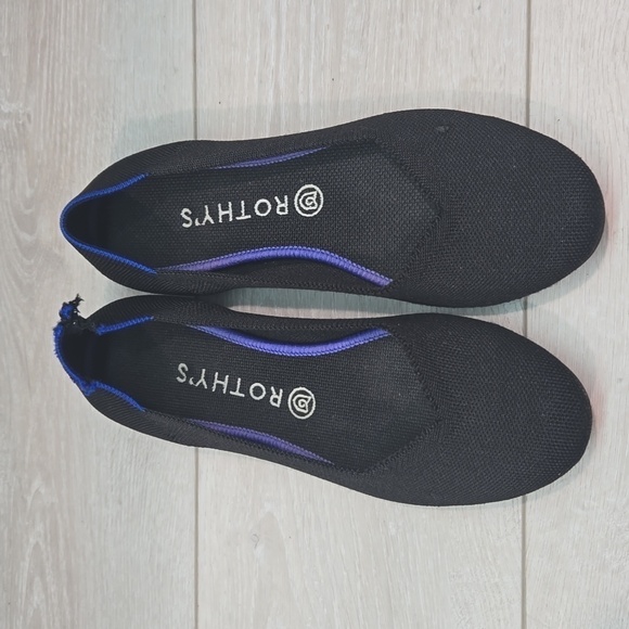 Rothy's Women Round Toe Ballet Flats Loafer Slip on shoes sz 10 - Picture 3 of 16